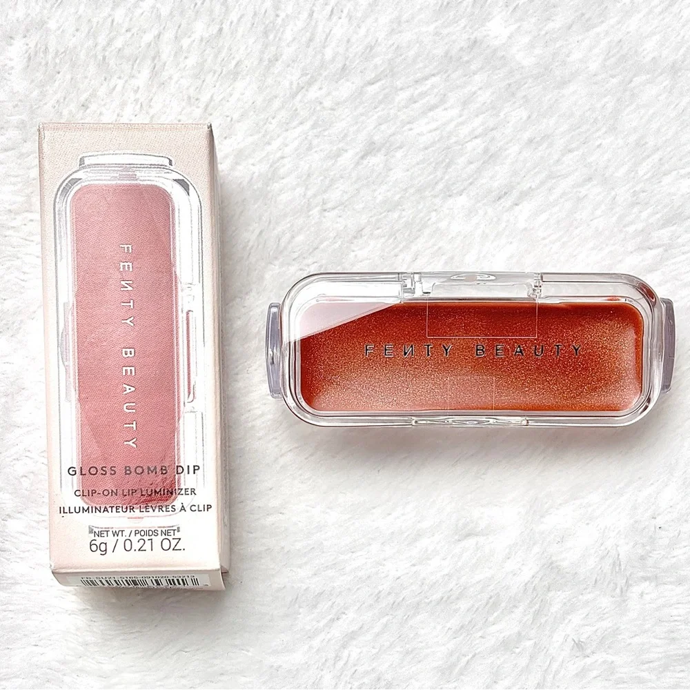Fenty Beauty Gloss Bomb Dip Clip-On Lip Luminizer in Fenty Glow New